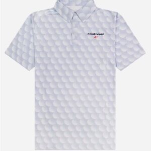 Loudmouth breezy Golf ball  polo shirt.   Worn once…LIKE NEW!!